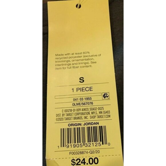 Mens Fleece Sweater Small Green Moisture Wicking Tech Activewear All in Motion - Picture 3 of 6